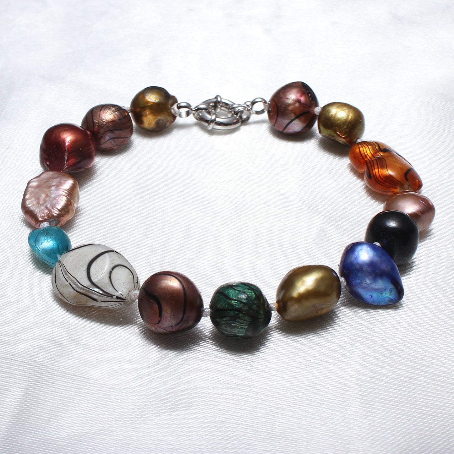 Freshwater Pearl Bracelet (19cm) Bracelet Bracelet Freshwater Pearl