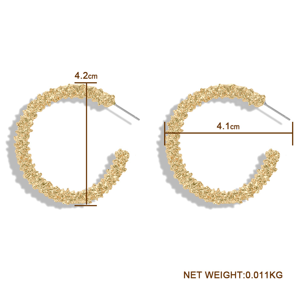 Hoop Earrings Earrings Hoop Earrings Silver Plated Yellow Gold Plated Zinc Alloy