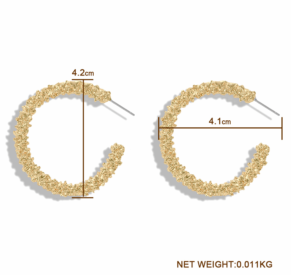 Hoop Earrings Earrings Hoop Earrings Silver Plated Yellow Gold Plated Zinc Alloy