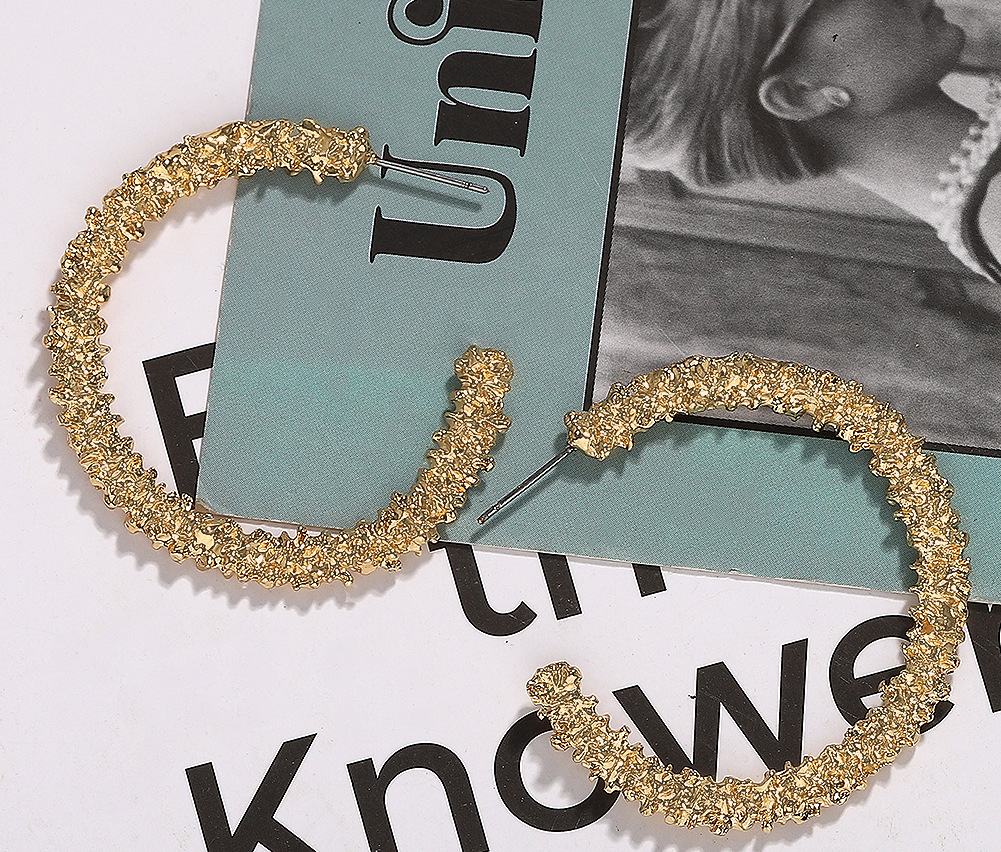 Hoop Earrings Earrings Hoop Earrings Silver Plated Yellow Gold Plated Zinc Alloy