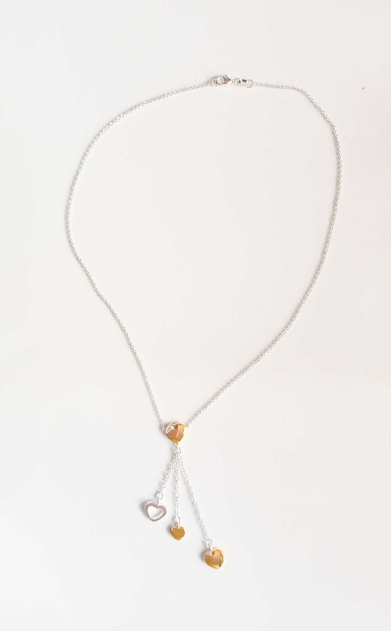 Gold & Silver Plated Pendant Necklace (45cm)