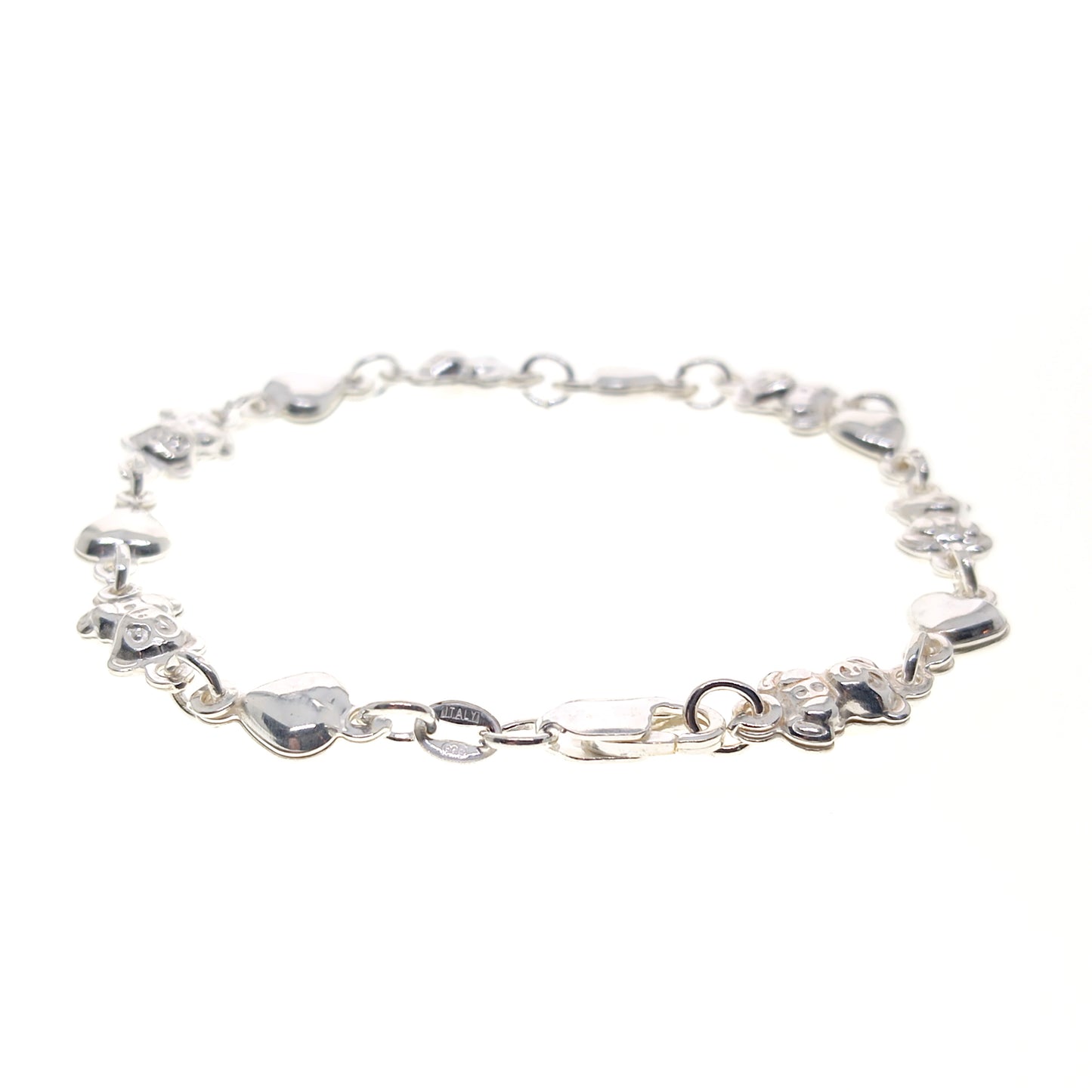 Italian Sterling Silver Bracelet | 19cm | Made in Italy | Gift Boxed