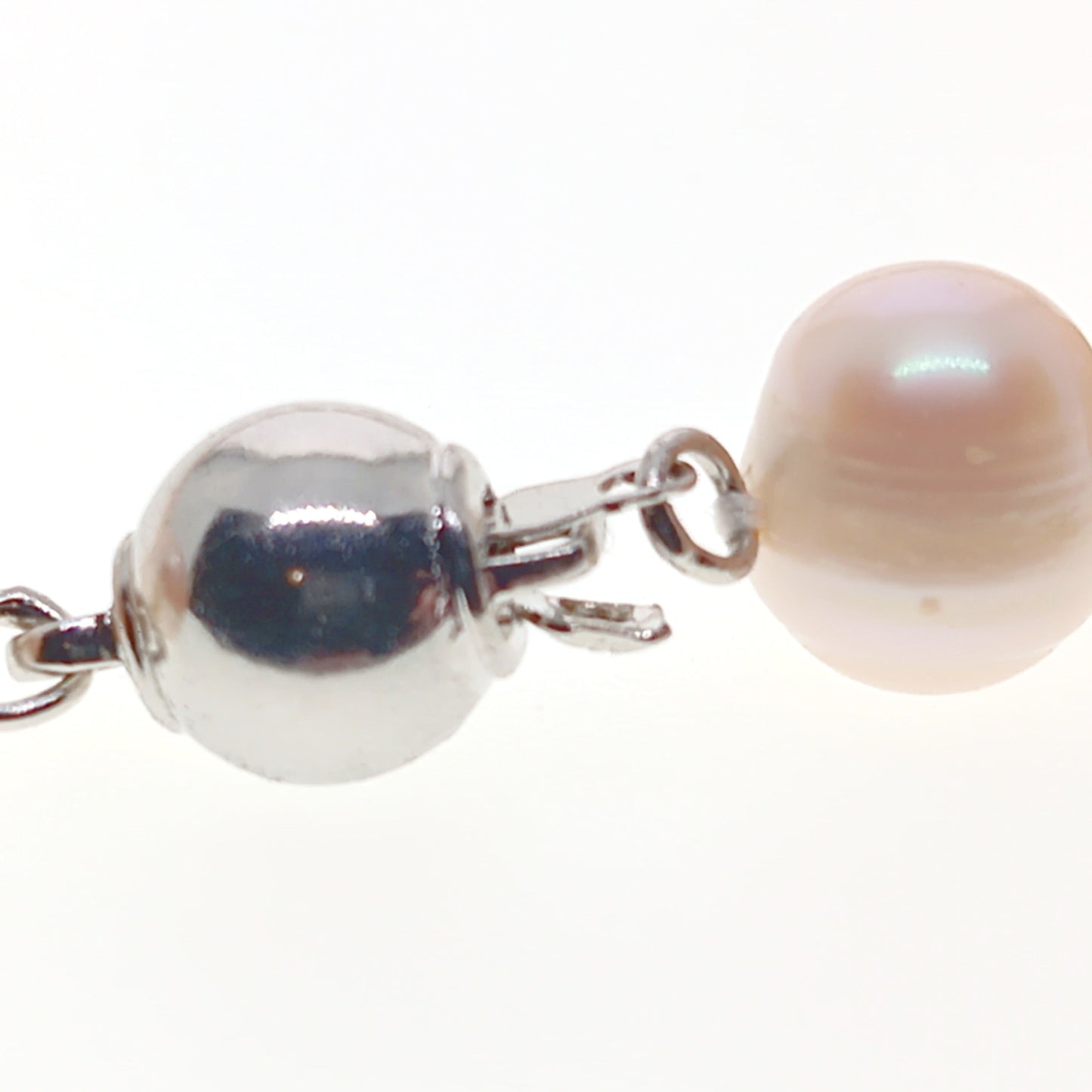 Pink Freshwater Pearl Bracelet | 7-9mm | 19cm Length | Gift Boxed
