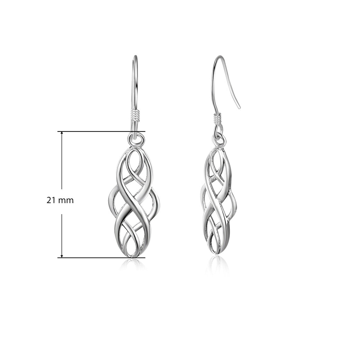 Sterling Silver Earrings Earrings Drop Earrings Fish Hook Earrings Sterling Silver
