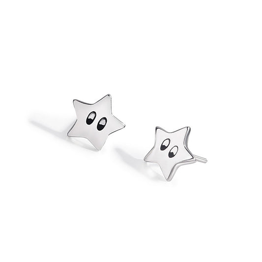 Sterling Silver Star Stud Earrings Earrings Star Sterling Silver Stud Earrings