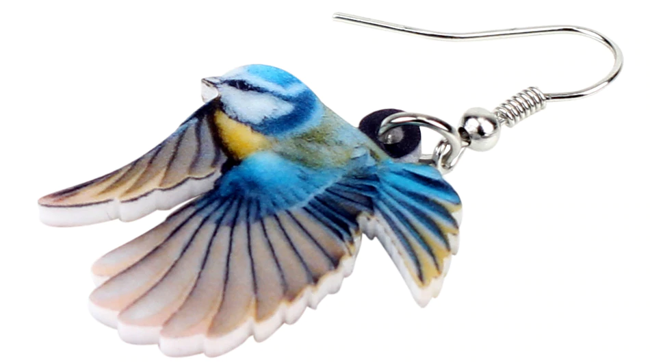 Animal Earrings - Tit Bird