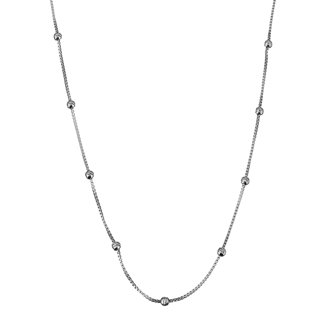 Sterling Silver Necklace (45.7cm) Necklace Necklace Sterling Silver