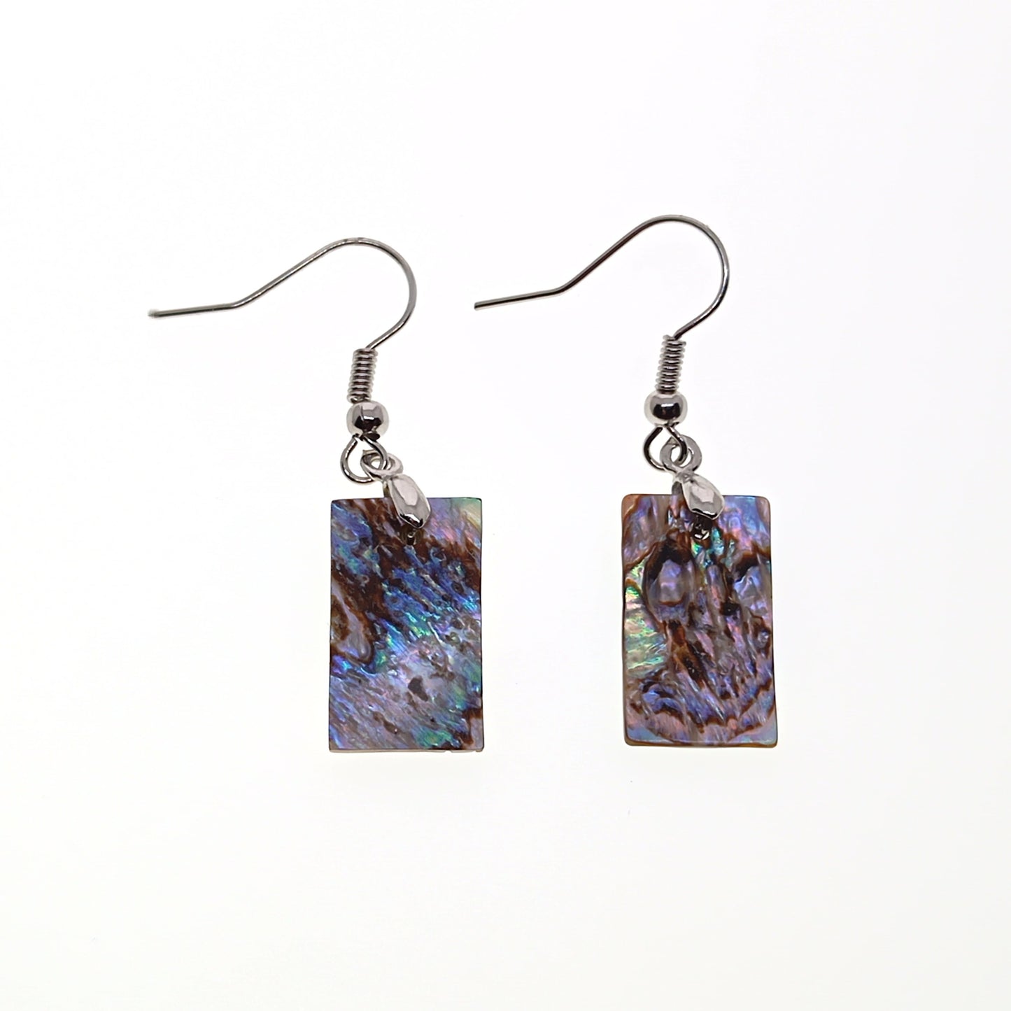 Paua Shell Drop Earrings | 41mm | Gift Boxed